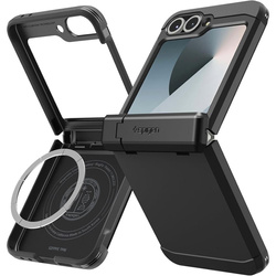 Spigen Tough Armor Pro Mag MagSafe - Etui do Samsung Galaxy Z Flip 6 / 7 FE (Black) (ACS09807)