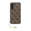 Guess 4G Charms Collection - Etui Samsung Galaxy S23 FE (brązowy) (GUHCS23FEGF4GBR)