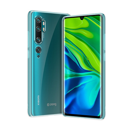 Crong Crystal Slim Cover - Etui Xiaomi Mi Note 10 / Mi Note 10 Pro (przezroczysty) (CRG-CRSLIM-XRMIN10P-TRS)