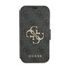 Guess Booktype 4G Big Metal Logo - Etui iPhone 13 Pro Max (szary) (GUBKP13X4GMGGR)