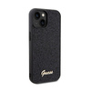 Guess Disco Metal Script - Etui iPhone 14 (czarny) (GUHCP14SPMSDGSK)