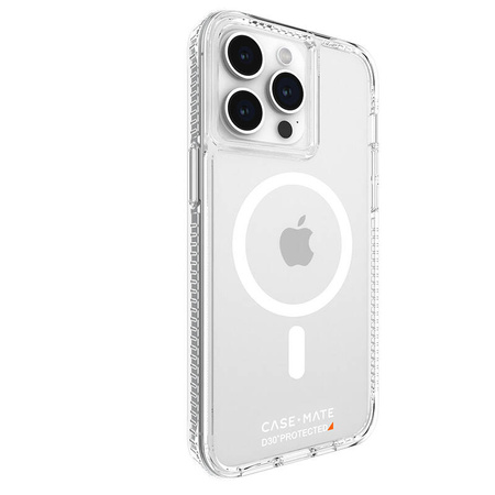 Case-Mate Ultra Tough Plus D3O MagSafe - Etui iPhone 15 Pro Max (Clear) (CM051674)