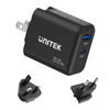 Unitek ładowarka GaN PD 35W USB-C + USB-A czarna (P1119A)