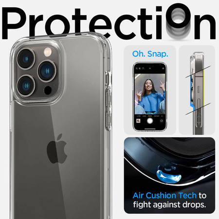 Spigen Ultra Hybrid - Etui do iPhone 14 Pro Max (Przezroczysty) (ACS04816)