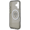 Guess IML Metal Mountain Logo MagSafe - Etui do iPhone 16 (czarny) (GUHMP16SHFGTMSLSK)