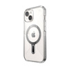 Speck Presidio Perfect-Clear Grip ClickLock & MagSafe - Etui iPhone 16e / iPhone 15 / iPhone 14 / iPhone 13 (Clear / Chrome Finish / Serene Silver) (150443-3199)