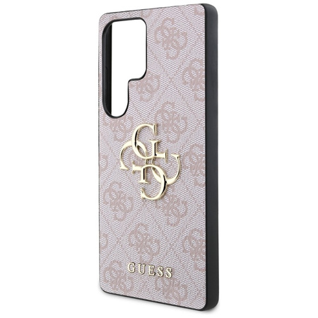 Guess Big 4G Logo Classic Logo - Etui do Samsung Galaxy S25 Ultra (różowy) (GUHCS25L4GMGPI)