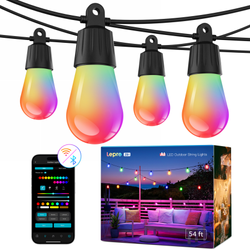 Lepro 30M ZB1 AI Outdoor String Lights - inteligentne wielokolorowe lampki zewnętrzne (30 m) (ZB1-30-EU)