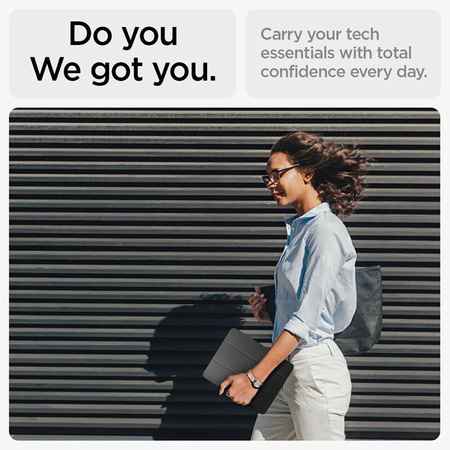 Spigen Urban Fit - Etui do iPad Air 11” M3 (2025) / M2 (2024) / iPad Air 10.9” (5-4 gen.) (2022-2020) (Black) (ACS07754)