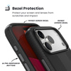 Speck Presidio2 Grip MagSafe - Etui iPhone 17 Pro Max (Black / Slate Grey / White) (150985-D143)