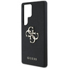 Guess Grained Big 4G Logo Small Classic Logo - Etui do Samsung Galaxy S25 Ultra (czarny) (GUHCS25LPGT4MBK)