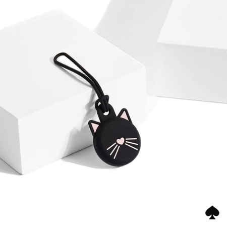 Kate Spade New York Holder - Etui ochronne brelok do Apple AirTag (Black Cat) (KS055462)