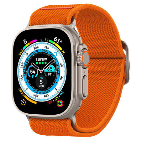 Spigen Fit Lite Ultra - Pasek do Apple Watch 42/44/45/49 mm (Pomarańczowy) (AMP05986)