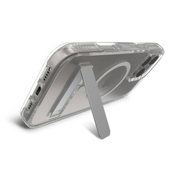 ZAGG Crystal Palace Snap Kickstand - obudowa ochronna z podstawką do iPhone 16 Pro kompatybilna z MagSafe (clear) (702315048)