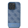 Guess 4G Bottom Stripe - Etui iPhone 16 Pro Max (niebieski) (GUHCP16XG4GLBL)