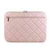 Guess Quilted 4G Sleeve - Etui na notebooka 13" / 14" (różowy) (GUCS14ZPSQSSGP)