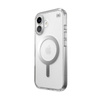 Speck Presidio Perfect-Clear MagSafe - Etui iPhone 16 (Clear / Chrome Finish / Serene Silver) (150757-3240)
