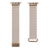 Crong Eclipse - Skórzany pasek magnetyczny Apple Watch 38/40/41/42mm (beżowy) (CRG-40ECL-BGE)