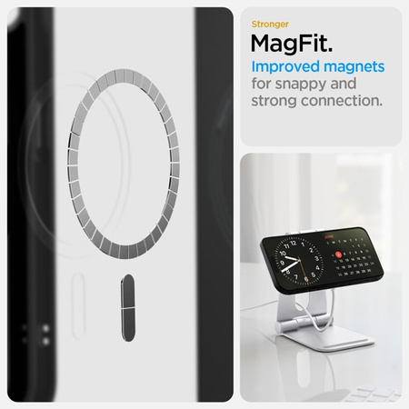 Spigen Liquid Air Mag MagSafe - Etui do iPhone 16e (Matte Black) (ACS09151)