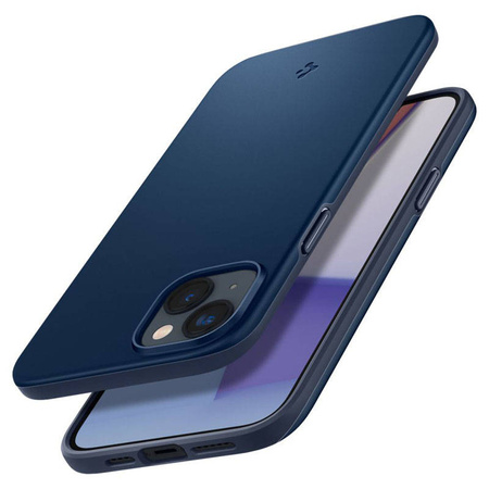 Spigen Thin Fit – Etui do iPhone 15 Plus / iPhone 14 Plus (Granatowy) (ACS04775)