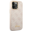 Guess 4G Metal Camera Outline Case – Etui iPhone 14 Pro (Różowy) (GUHCP14LHG4SHP)