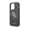 Guess 4G Big Metal Logo - Etui iPhone 15 Pro (szary) (GUHCP15L4GMGGR)
