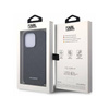 Karl Lagerfeld Saffiano Monogram Chain - Etui iPhone 14 Pro (Czarny) (KLHCP14LSACKLHPK)