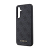 Guess 4G Metal Gold Logo - Etui Samsung Galaxy S23 FE (szary) (GUHCS23FEG4GFGR)