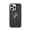 Karl Lagerfeld Karl & Choupette Glitter Magsafe - Etui iPhone 15 Pro Max (czarny) (KLHMP15XHGKCNOK)