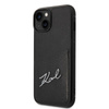 Karl Lagerfeld Signature Logo Cardslot - Etui iPhone 14 Plus (czarny) (KLHCP14MCSSK)