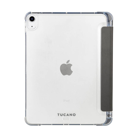Tucano Satin Case – Etui do iPad 11" (2025) / iPad 10.9" (2022) w/Magnet & Stand up z uchwytem Apple Pencil (czarny) (IPD1022ST-BK)