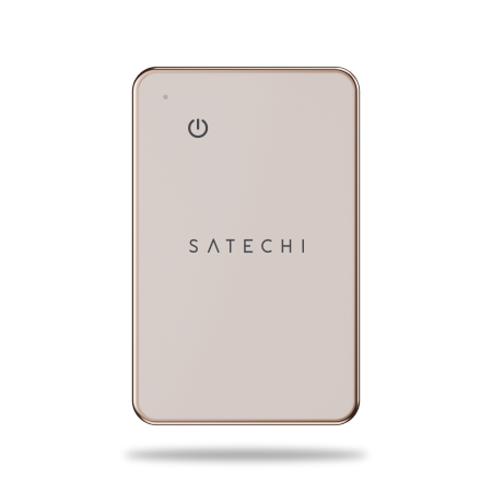Satechi FindAll Wallet Card - karta lokalizująca portfel kompatybilna z Apple Find My (desert rose) (ST-LFAWCR)