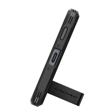 Spigen Tough Armor - Etui do Samsung Galaxy A36 5G (Czarny) (ACS09166)