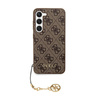 Guess 4G Charms Collection - Etui Samsung Galaxy S24 (brązowy) (GUHCS24SGF4GBR)