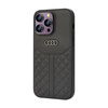 Audi Genuine Leather - Etui iPhone 14 Pro Max (Czarny) (AU-TPUPCIP14PM-Q8/D1-BK)