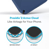 Speck Presidio2 Grip - Antypoślizgowe etui iPhone 15 Plus / 14 Plus (Coastal Blue / Black / White) (150116-9974)