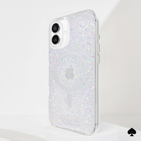 Kate Spade New York Protective MagSafe - Etui iPhone 16 Plus (Chunky Glitter) (KS054952)