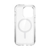 Speck Gemshell + MagSafe - Etui do iPhone 14 Pro z połowką MICROBAN (Clear) (150160-5085)