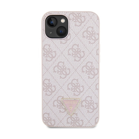 Guess Crossbody 4G Metal Logo - Etui iPhone 14 Pro Max (różowy) (GUHCP14XP4TDSCPP)