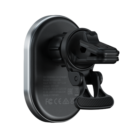 Satechi Qi2 Wireless Car Charger- bezprzewodowa ładowarka samochodowa Qi2 15W kompatybilna z MagSafe (space gray) (ST-Q2CCM)