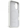 Decoded AntiMicrobial Silicone Backcover - silikonowa obudowa ochronna do iPhone 16 kompatybilna z MagSafe (stone gray) (D25IPO16BCS9SY)