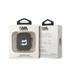 Karl Lagerfeld Silicone NFT Choupette Head 3D - Etui AirPods 1/2 gen (czarny) (KLA2RUNCHK)
