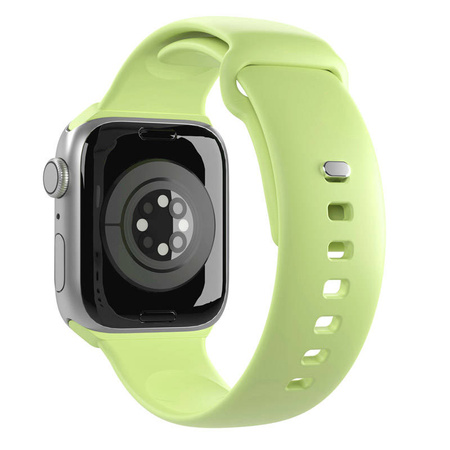 PURO ICON - Elastyczny pasek do Apple Watch 38/40/41/42 mm (S/M & M/L) (Matcha Green) (PUICNAW40LGRN)