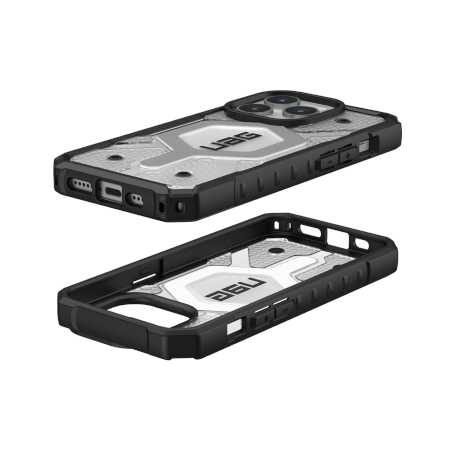 UAG Pathfinder Magsafe - obudowa ochronna do iPhone 15 Pro kompatybilna z MagSafe (ice) (114281114343)