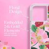 Rifle Paper Clear MagSafe - Etui iPhone 14 Pro Max zdobione złotem (Rose Garden) (RP049324)