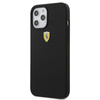 Ferrari On Track Silicone – Etui iPhone 12 Pro Max (czarny) (FESSIHCP12LBK)