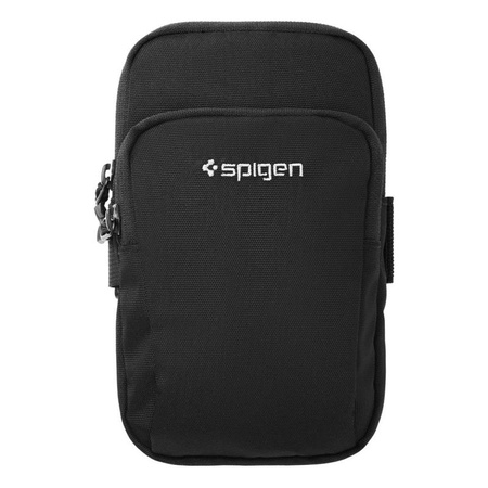 Spigen A702 Dynamic Shield Armband - Etui / Sportowa opaska na ramię na smartfon do 6.9" (Czarny) (AMP04617)