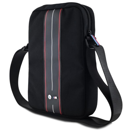 BMW Nylon Red Stripe - Torba na tablet 10" (czarny) (BMTB10COMPVSKR)