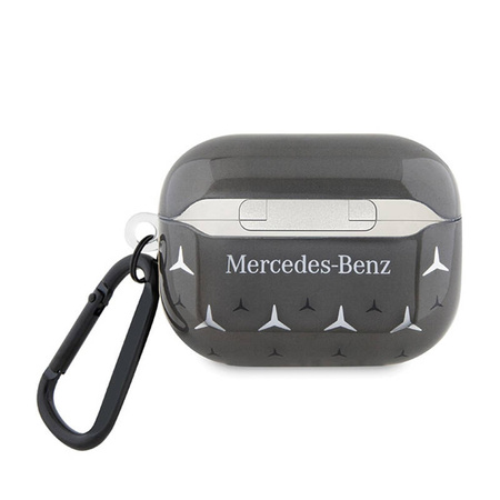 Mercedes Large Star Pattern - Etui AirPods Pro (czarny) (MEAP8DPMGS)