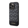 Guess GCube Stripes MagSafe - Etui iPhone 14 Pro Max (Czarny) (GUHMP14XHGCFSEK)